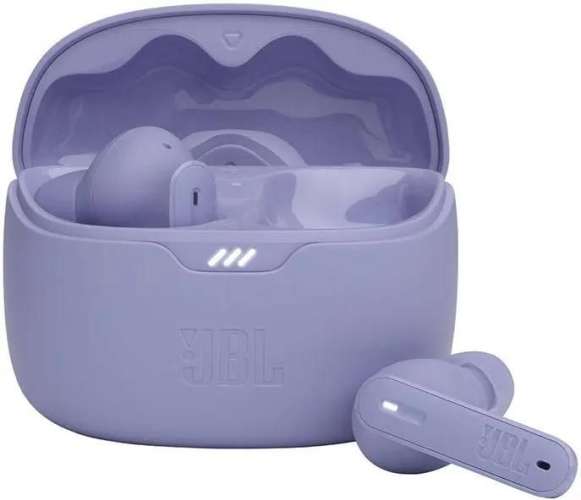 Наушники JBL Tune Beam, Bluetooth, внутриканальные, пурпурный [jbltbeampur]